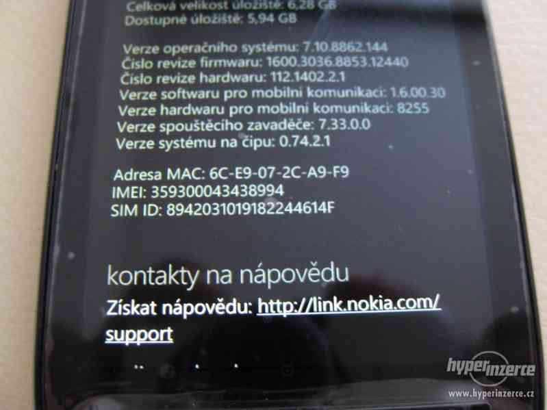 Nokia LUMIA 710 - plně funkční dotykový telefon + dárek - foto 7