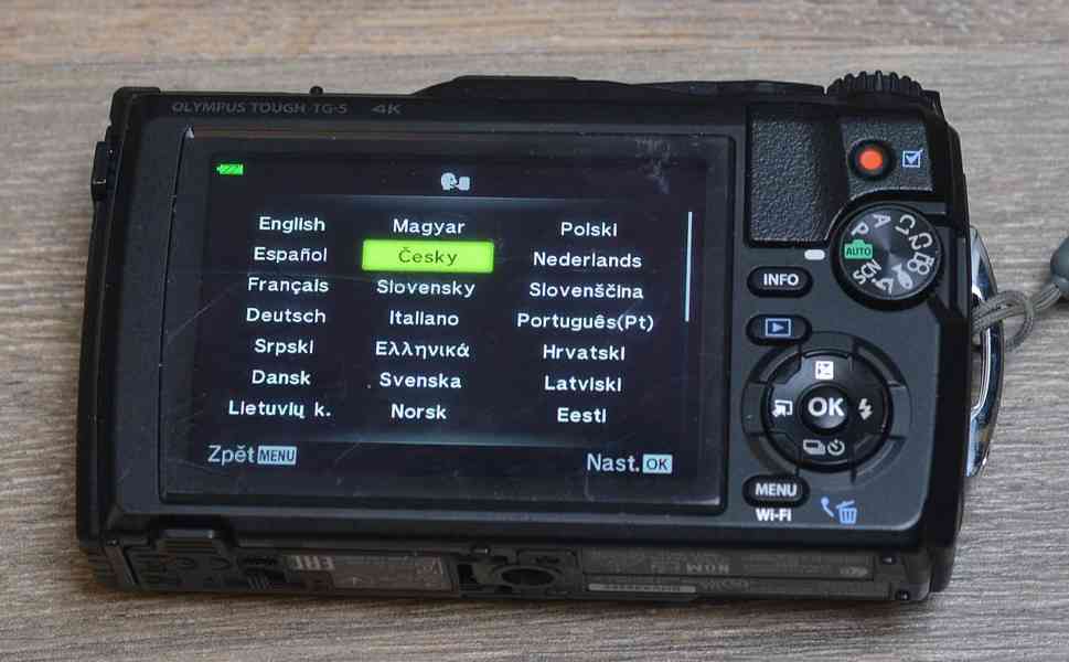 OLYMPUS Tough TG-5 Vodotěsný 15m*4K VIDEO*WIFI/GPS - foto 7