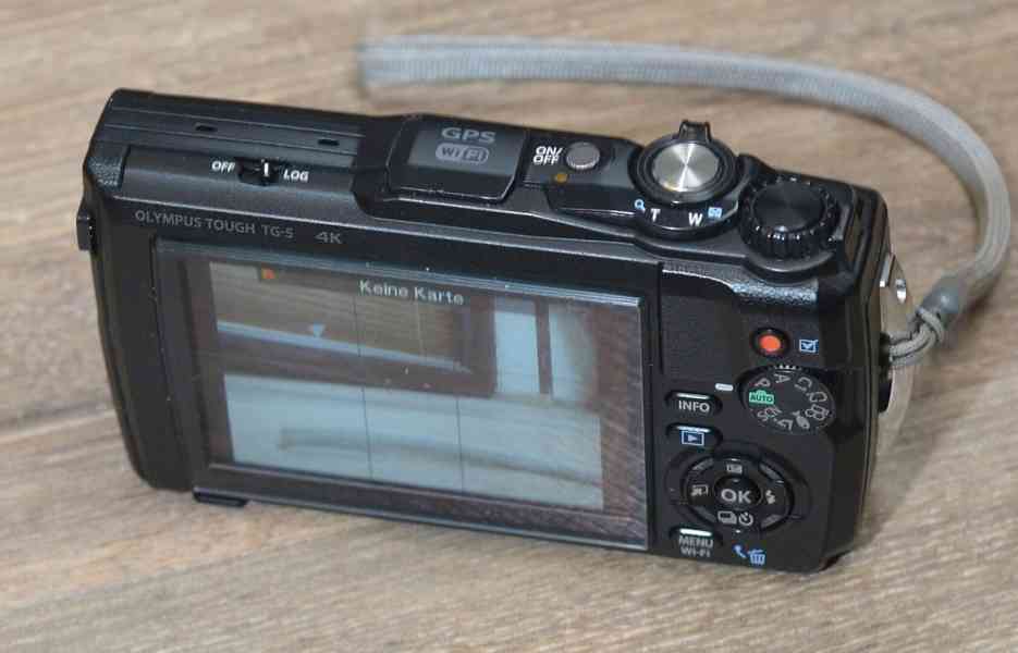OLYMPUS Tough TG-5 Vodotěsný 15m*4K VIDEO*WIFI/GPS - foto 6