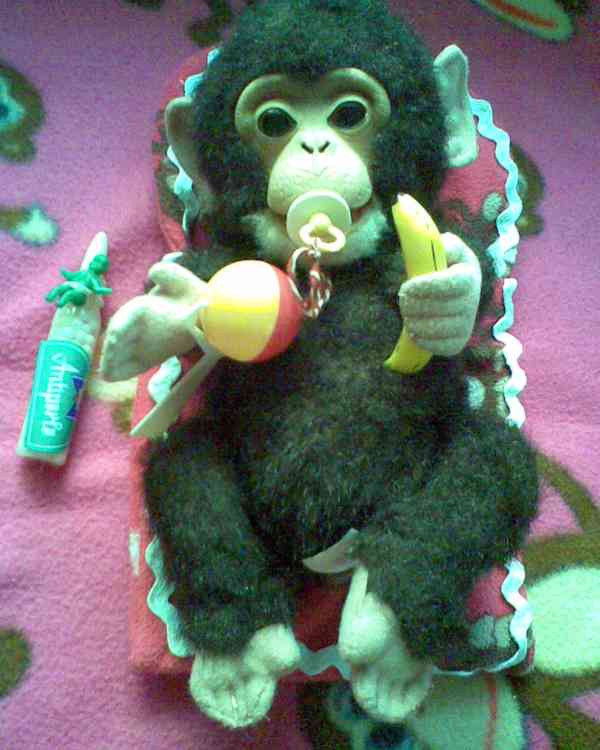 Mechanická roztomilá opička
