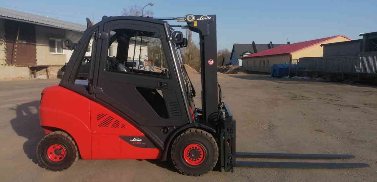 LINDE H35D-02 triplex, svírací vidle s bočním posuvem - foto 2