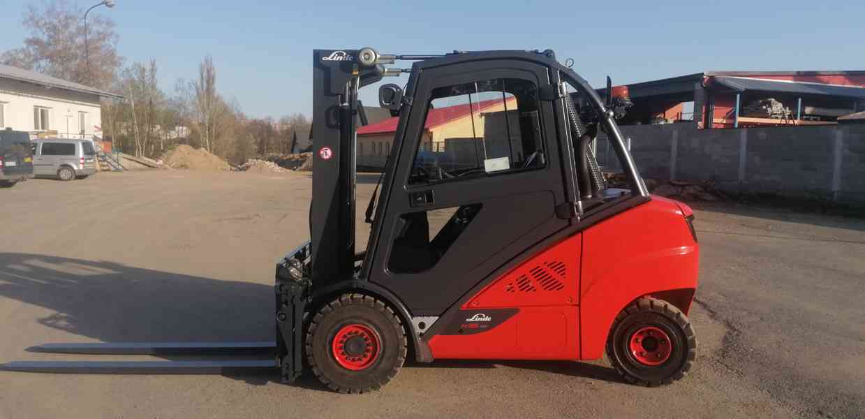 LINDE H35D-02 triplex, svírací vidle s bočním posuvem - foto 3