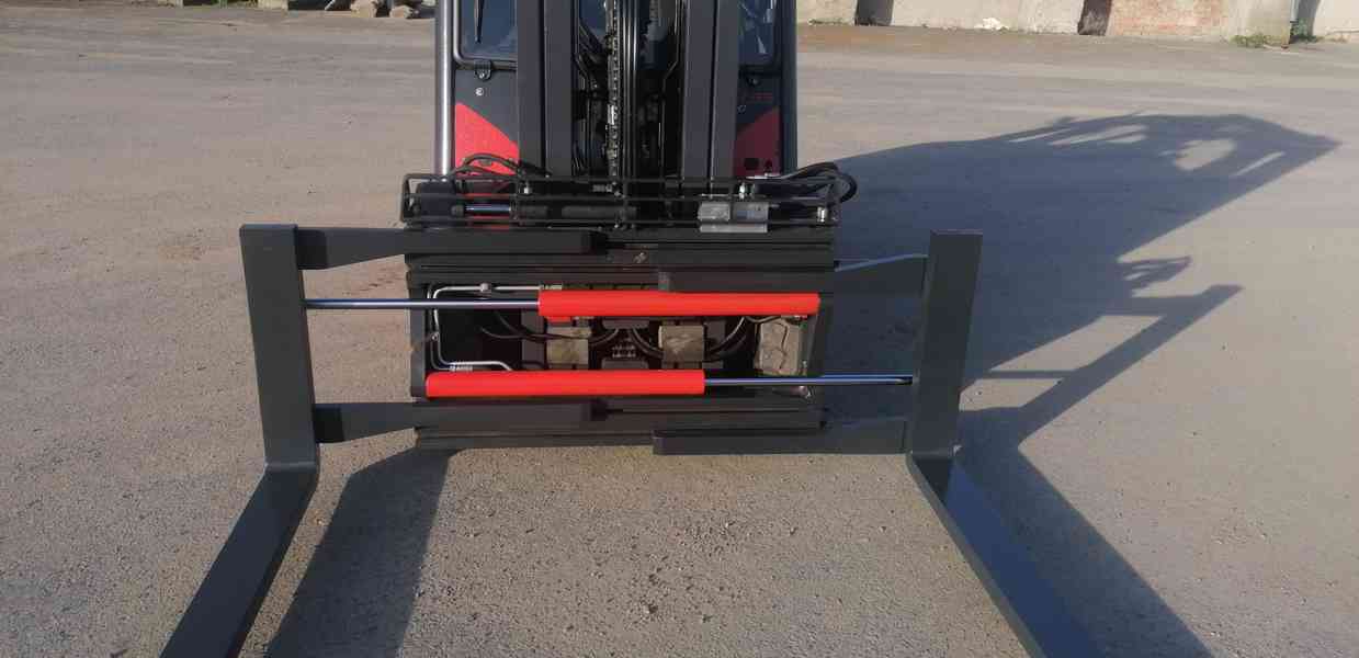 LINDE H35D-02 triplex, svírací vidle s bočním posuvem - foto 7