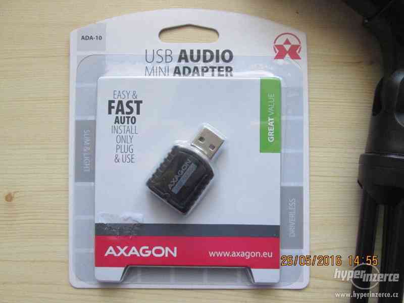 Prodám mikrofon TRUST+Externí USB zvuková karta - foto 2