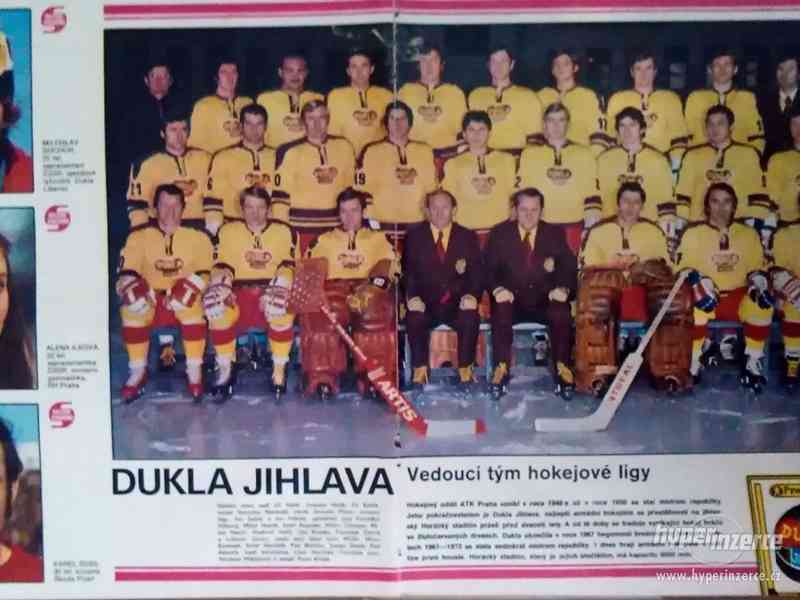 Dukla Jihlava - lední hokej 1977 - foto 1