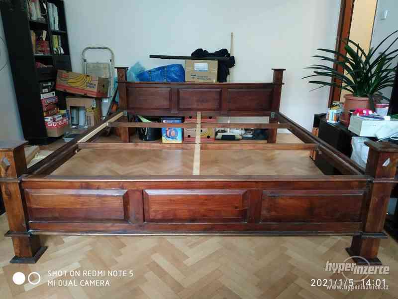 Postel masiv Indický palisandr - foto 7