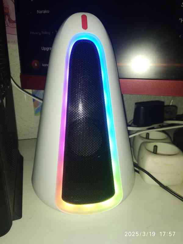 Marvo reproduktory Monka Zilla SG-500 RGB bílé - foto 2