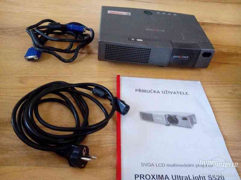 Prodám projektor Proxima UltraLight S520 - foto 3