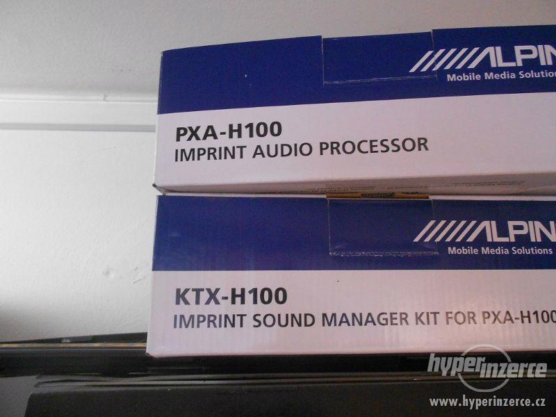 Zvukový procesor ALPINE PXA-H100 + kalibrační sada KTX-H100 - foto 2