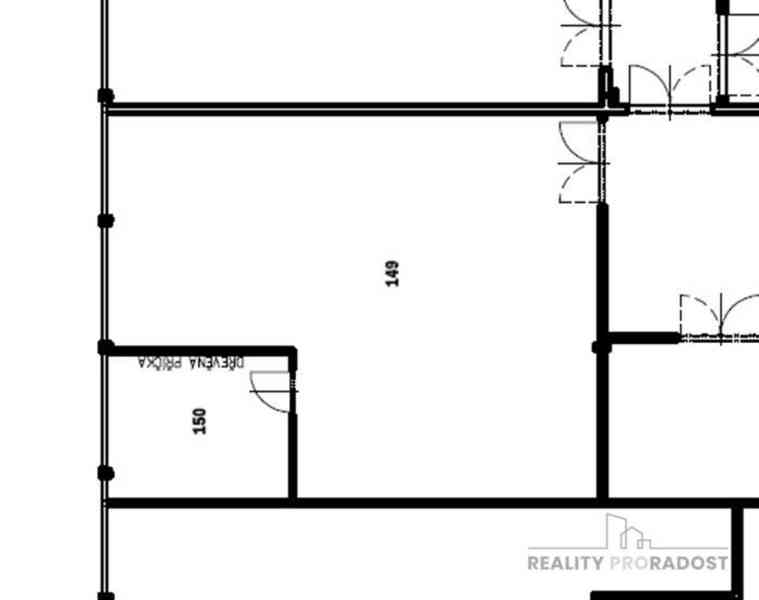 Pronájem skladu - dílny o výměře 75m2 v Adamově u Blanska - foto 2