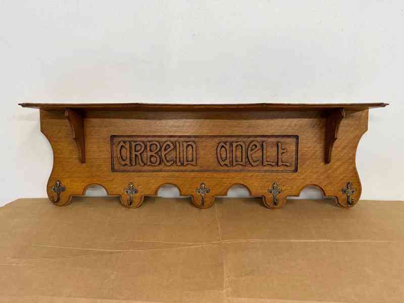 Starožitný rustikální věšák - foto 2