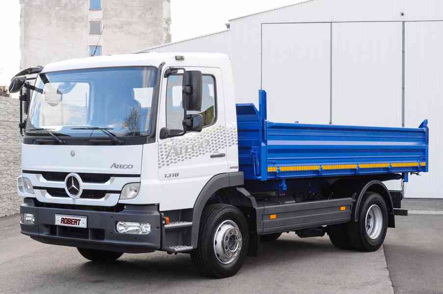 MERCEDES ATEGO 1318 TŘÍSTRANNÝ SKLÁPĚČ / VYKLÁPĚČ / EU5