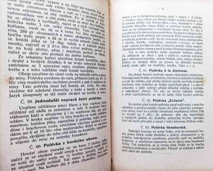 Rakousko Uhersko - kuchařská kniha z roku 1914, Domácnost - foto 14
