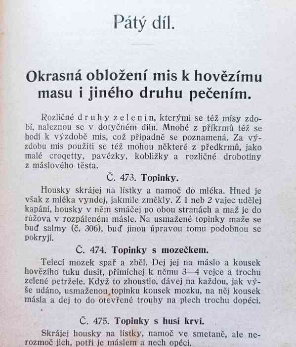 Rakousko Uhersko - kuchařská kniha z roku 1914, Domácnost - foto 15