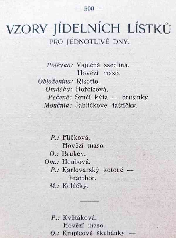 Rakousko Uhersko - kuchařská kniha z roku 1914, Domácnost - foto 17