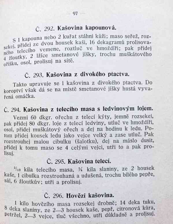 Rakousko Uhersko - kuchařská kniha z roku 1914, Domácnost - foto 16