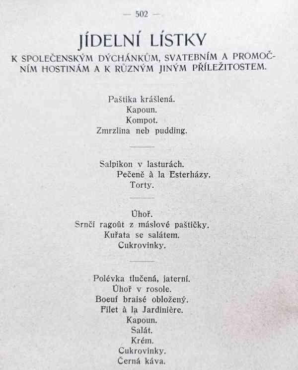 Rakousko Uhersko - kuchařská kniha z roku 1914, Domácnost - foto 18