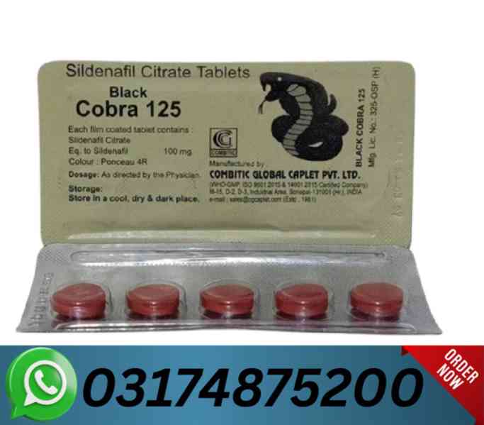Black Cobra Tablets In Gujrawala | 031748785200 - foto 2