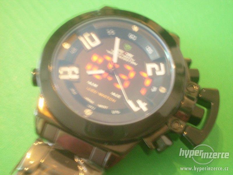 multifunkční hodinky WEIDE LED DISPLEJ - foto 2
