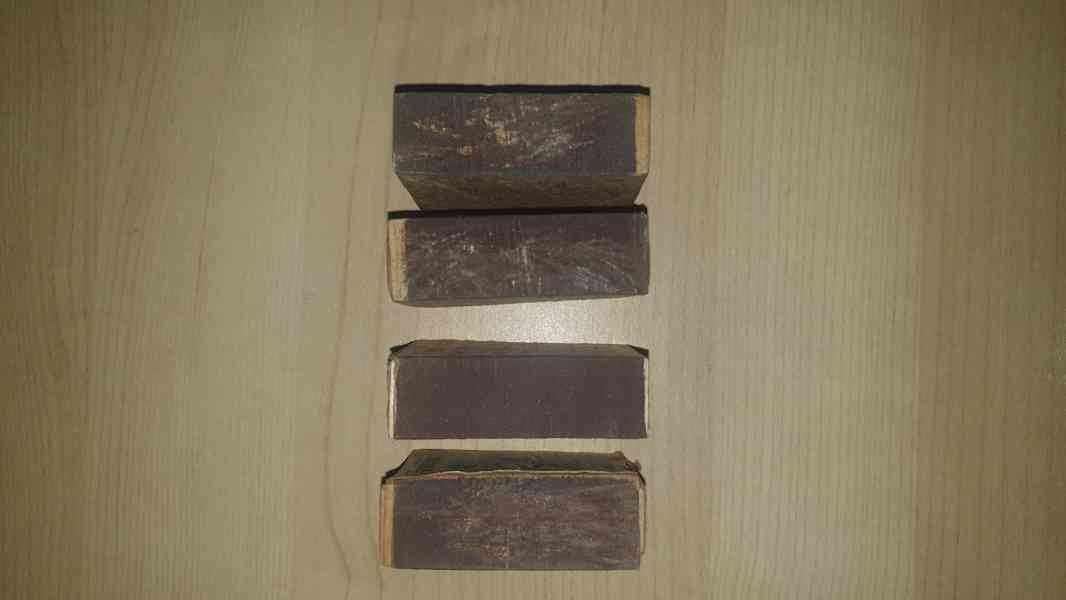 Staré dýhované krabičky. - foto 3