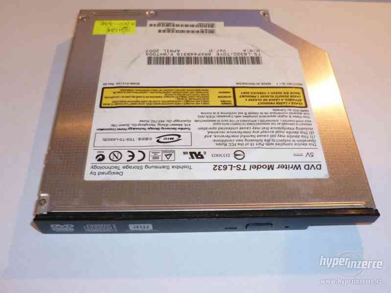 Toshiba TS-L632 DVD-RW mechanika IDE do starších notebooků - foto 2