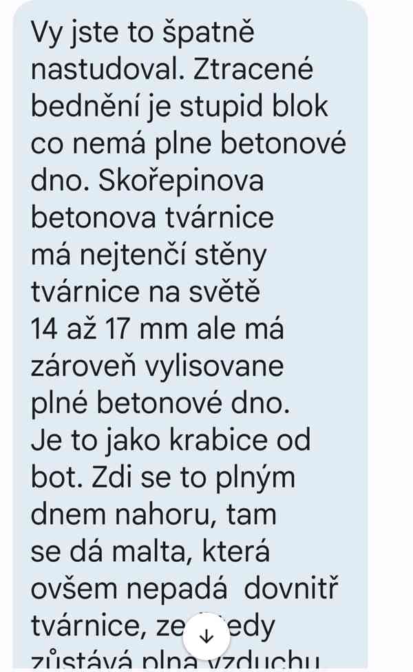 Betonové tvárnice 50Kč/ks - foto 10