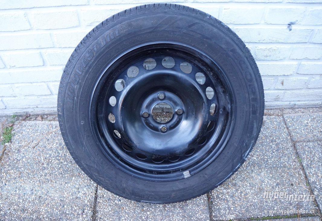 4 letní kola disky ráfky 4x100 R15 Renault Dacia 185-65 R15. - foto 1