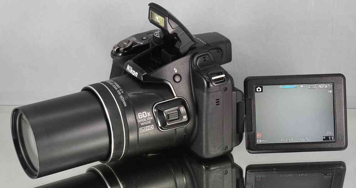 Nikon CoolPix P600 *60x O.ZOOM*Full HDV*WIFI - foto 5