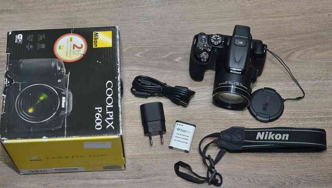 Nikon CoolPix P600 *60x O.ZOOM*Full HDV*WIFI - foto 3