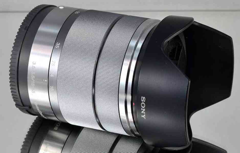 Sony E 18–55 mm F3,5–5,6 OSS **APS-C *E mount - foto 7