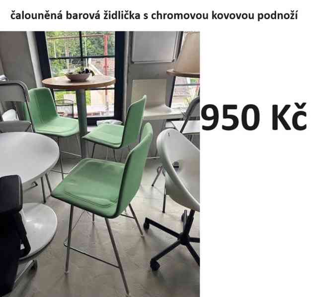 prodám barové židle  - foto 2