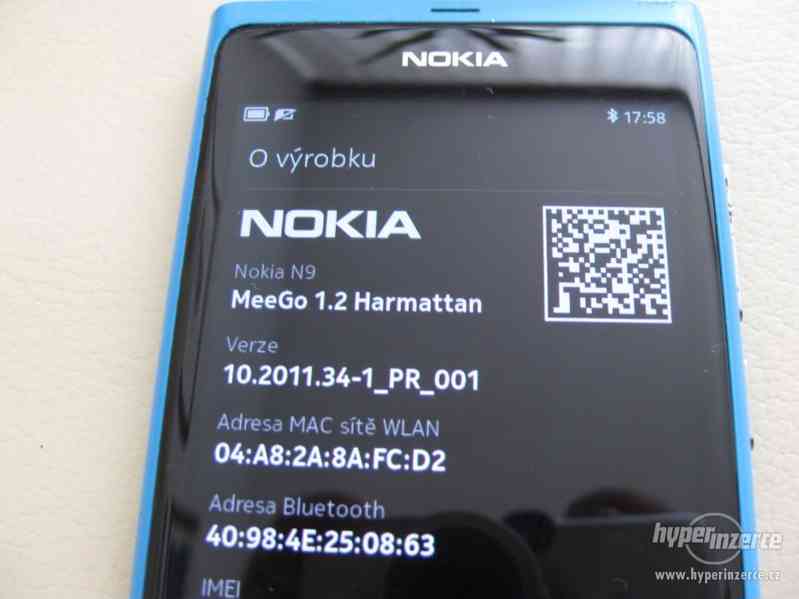 Nokia N9 - dotykový mobilní telefon s operačním syst. MeeGo - foto 5