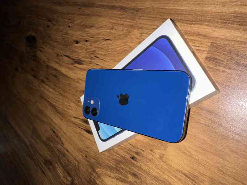 Iphone 12, 64GB modrý - foto 3