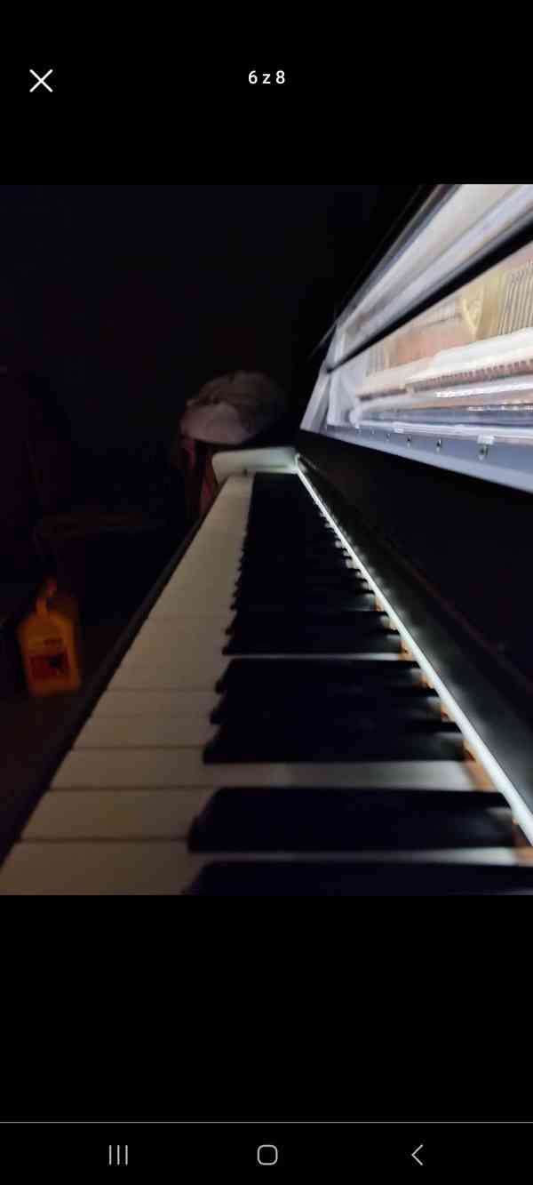 Piano pianino klavír petrof  - foto 4