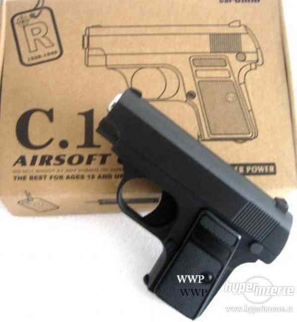 Airsoftová pistole C.1 manuál celekovova Colt 25 - foto 3