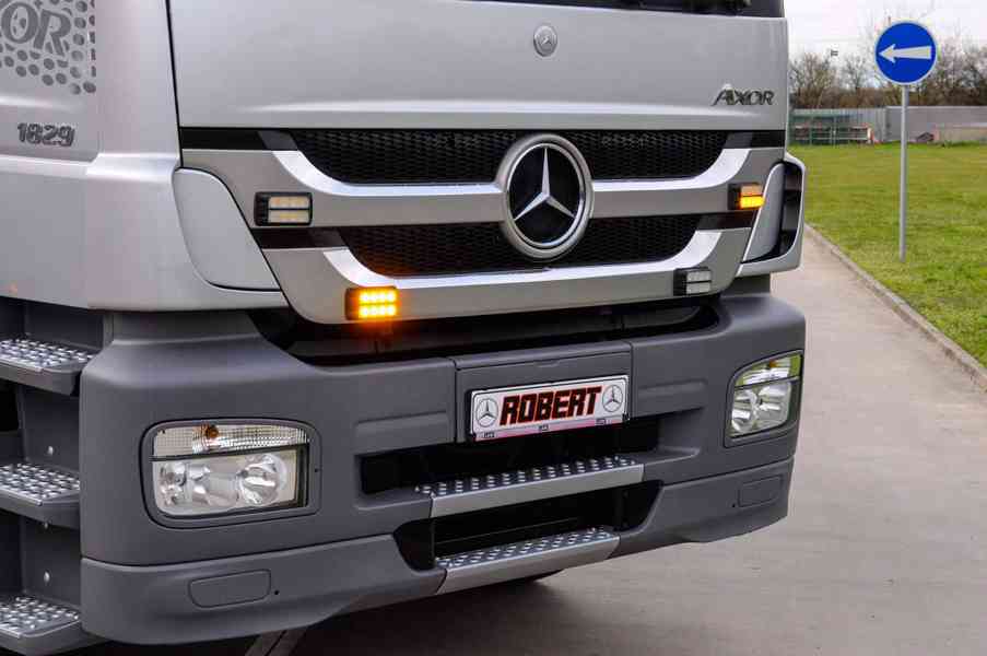 MERCEDES AXOR 1829 VALNÍK + HYDRAULICKÁ RUKA EURO5 - foto 48