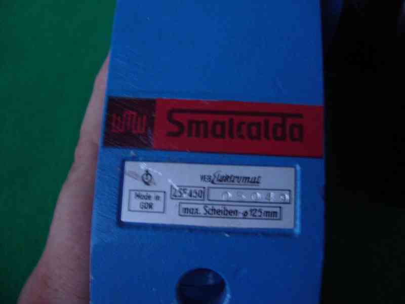 Kotoučová bruska na vrtačku SMALCARDA ZSE 450 nová - foto 2
