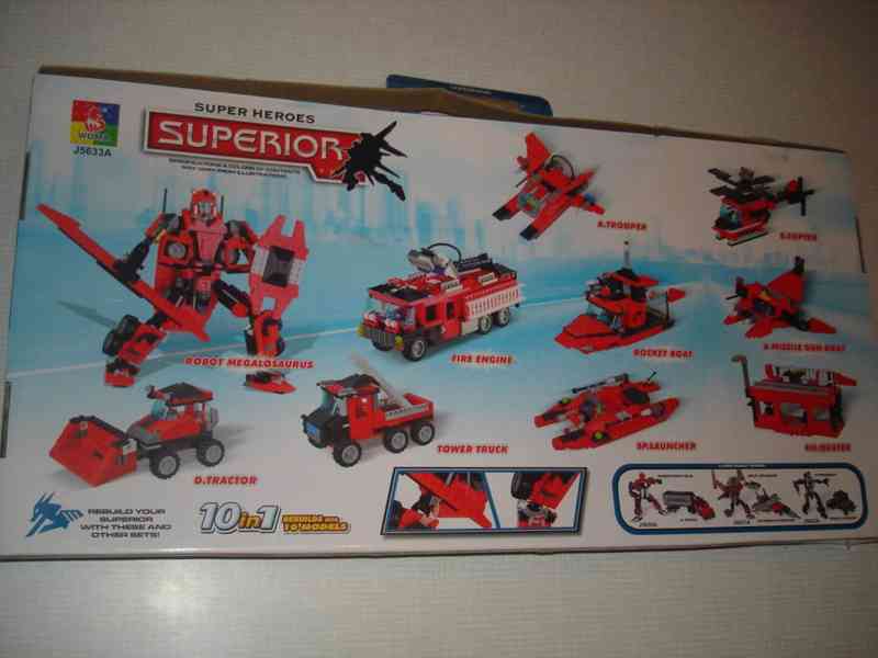 Lego Technics: Letadlo, Bagr, Jeřáb, figurky, autíčka, fekál - foto 32