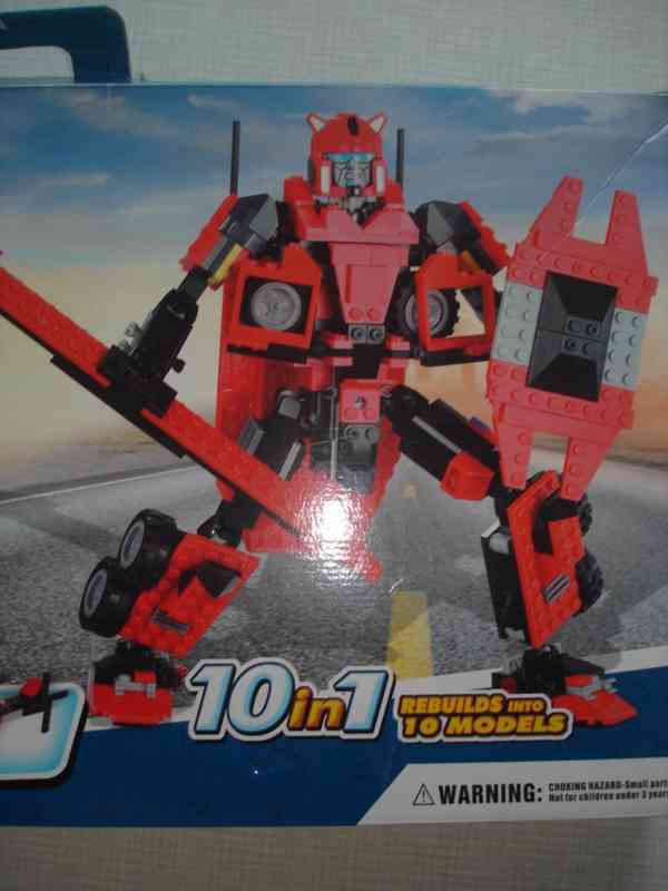 Lego Technics: Letadlo, Bagr, Jeřáb, figurky, autíčka, fekál - foto 36