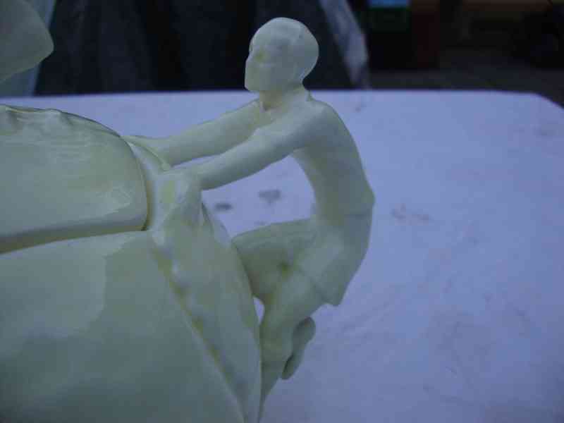 Starožitná konvice konvička čaj káva 1.Rep raritní míč - foto 12