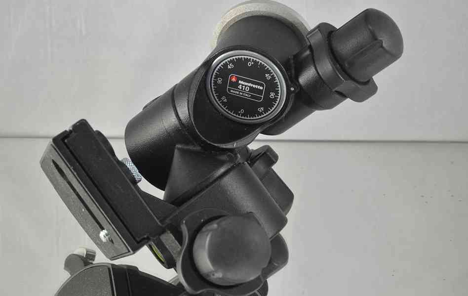 Stativová hlava: Manfrotto 410 *Nosnost:5kg - foto 5