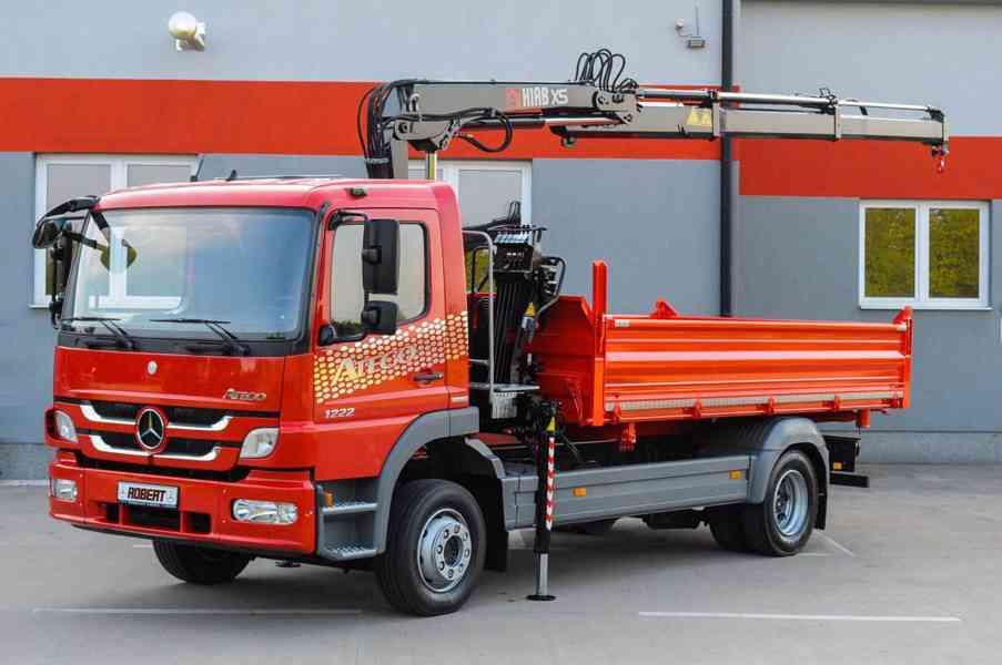 MERCEDES ATEGO 1222 TŘÍSTRANNÝ SKLÁPĚČ + HYDRAULICKÁ RUKA - foto 102