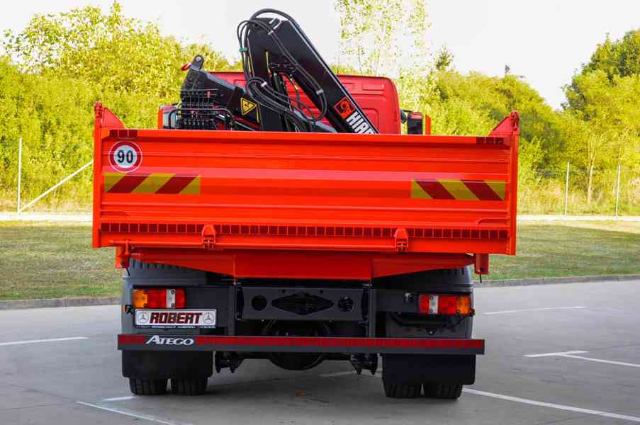 MERCEDES ATEGO 1222 TŘÍSTRANNÝ SKLÁPĚČ + HYDRAULICKÁ RUKA - foto 6