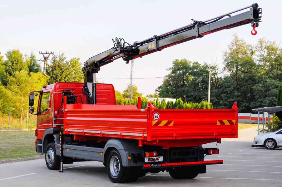 MERCEDES ATEGO 1222 TŘÍSTRANNÝ SKLÁPĚČ + HYDRAULICKÁ RUKA - foto 104