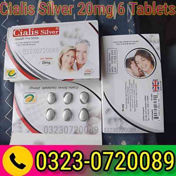 Cialis Silver 20mg 6 Tablets Price in Pakistan 03230720089 - foto 1
