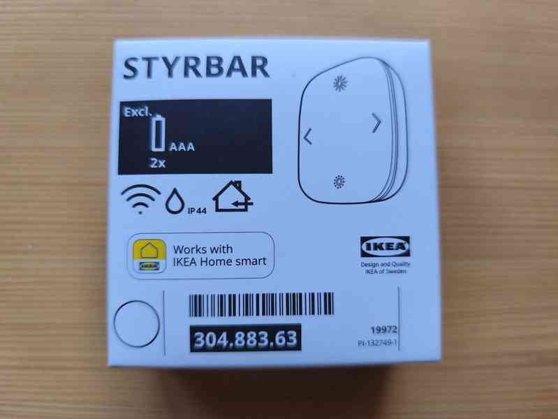 LED závěsná lampa IKEA s ovladačem - foto 5