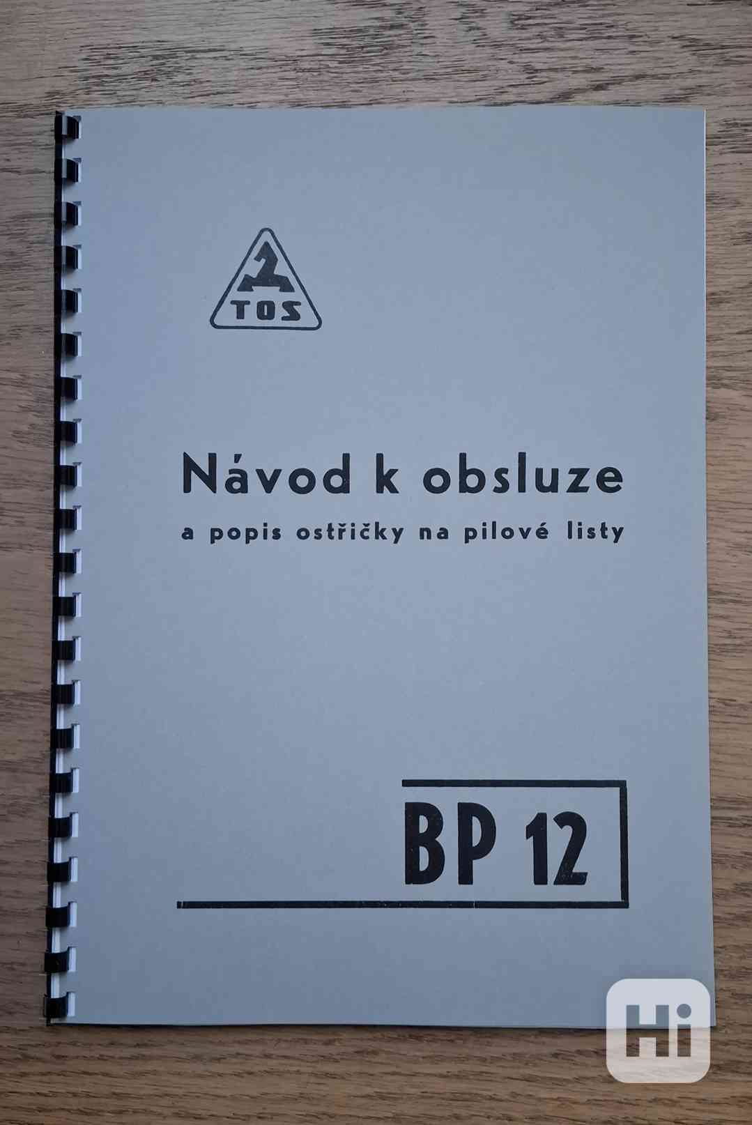 Návod brusky na pily BP-12 - foto 1