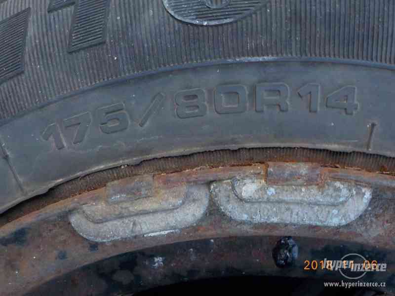 Pneu s plech. disky Mercedes 175/80 R14 - foto 8