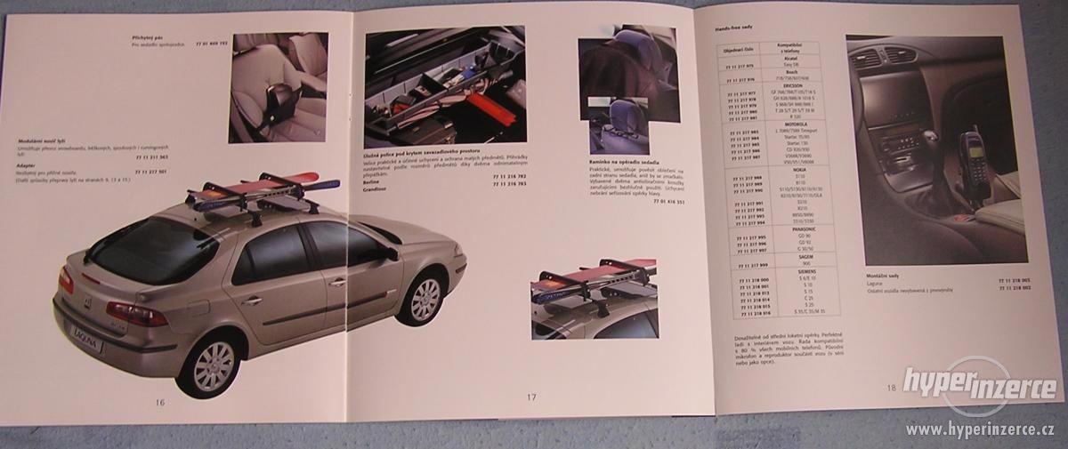RENAULT LAGUNA 2 - CZ prospekt doplňků na přání ## - foto 3
