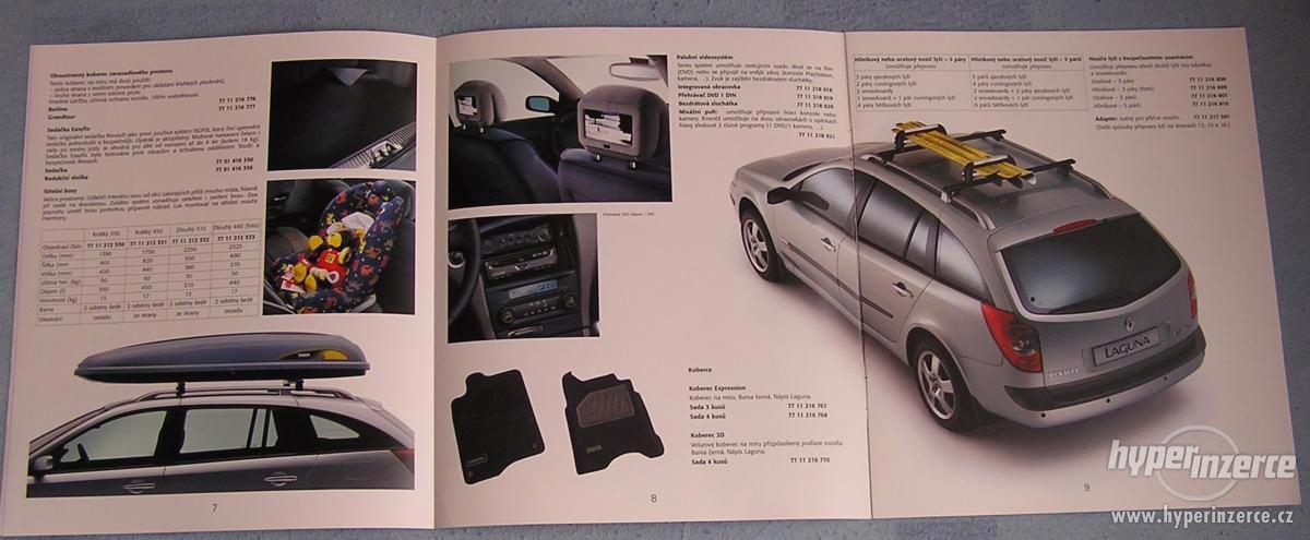 RENAULT LAGUNA 2 - CZ prospekt doplňků na přání ## - foto 4